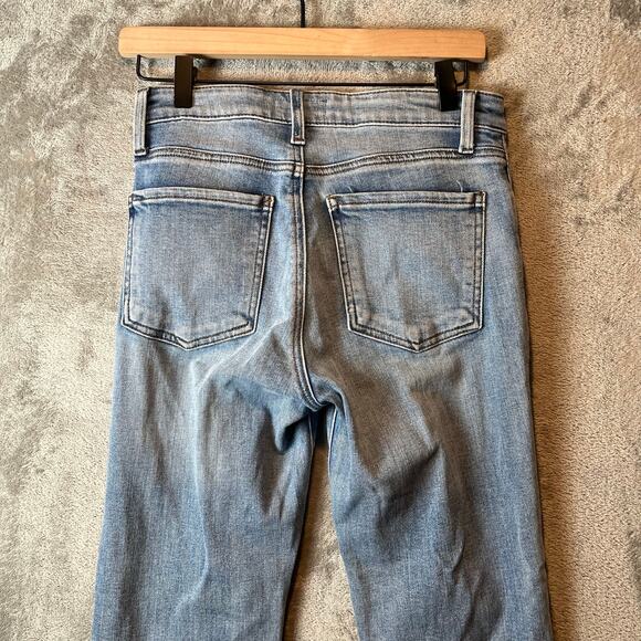 Kut From the Kloth Ana High Rise Flare Jeans Size 2 x 28” Light Wash - Picture 5 of 9